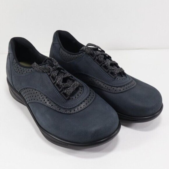 SAS Walk Easy Shoes Womens 5 WW Nero Black Walking Comfort New - Picture 1 of 11